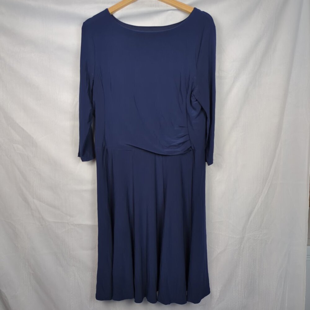 Rekucci 3/4 Sleeve Midi Dress